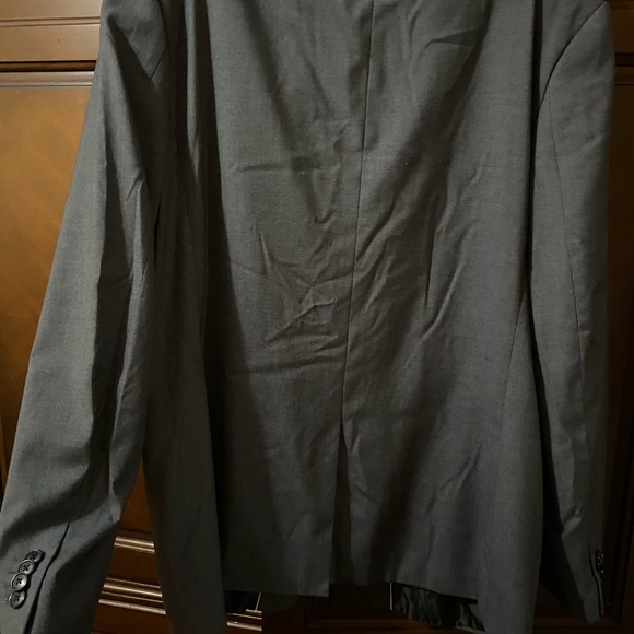 3/$10! Men’s dark gray blazer Merona - Picture 3 of 3